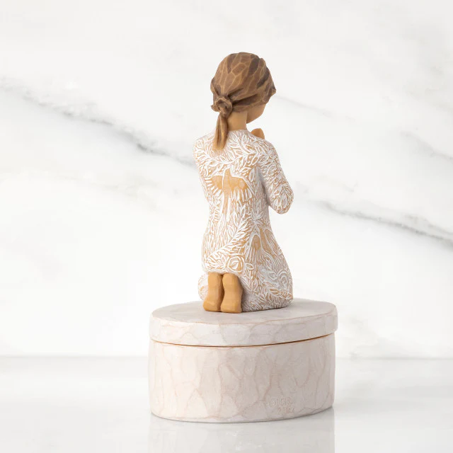 Willow Tree Prayer of Peace Keepsake Box - Image 3