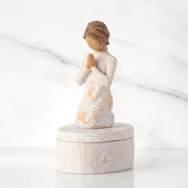 Willow Tree Prayer of Peace Keepsake Box - Image 6
