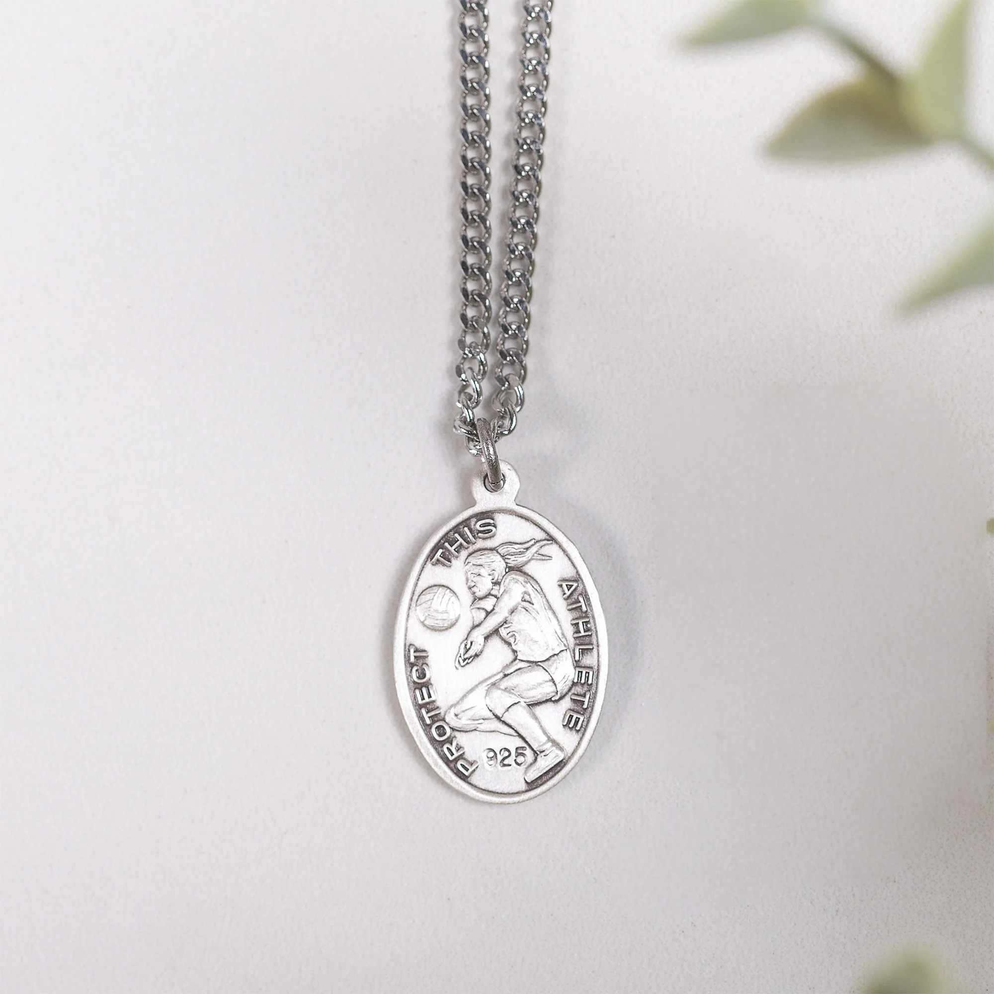 Women & Girls St. Sebastian Patron of Athletes Necklace - Multiple Sports
