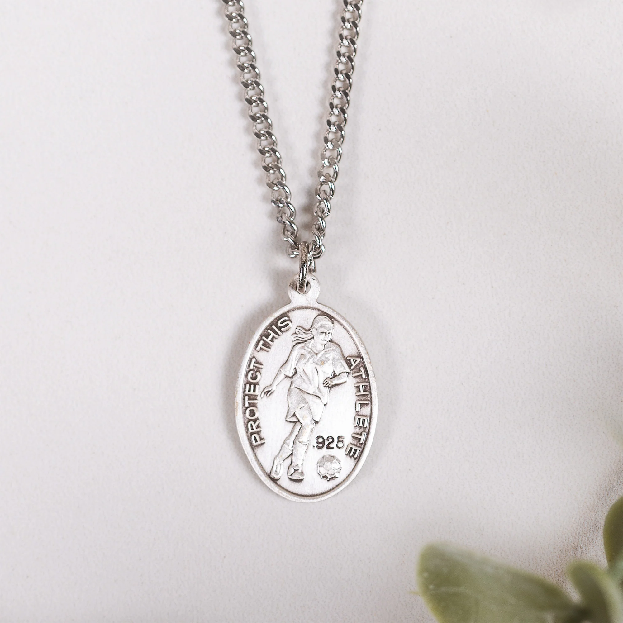 Women & Girls St. Sebastian Patron of Athletes Necklace - Multiple Sports - Image 10