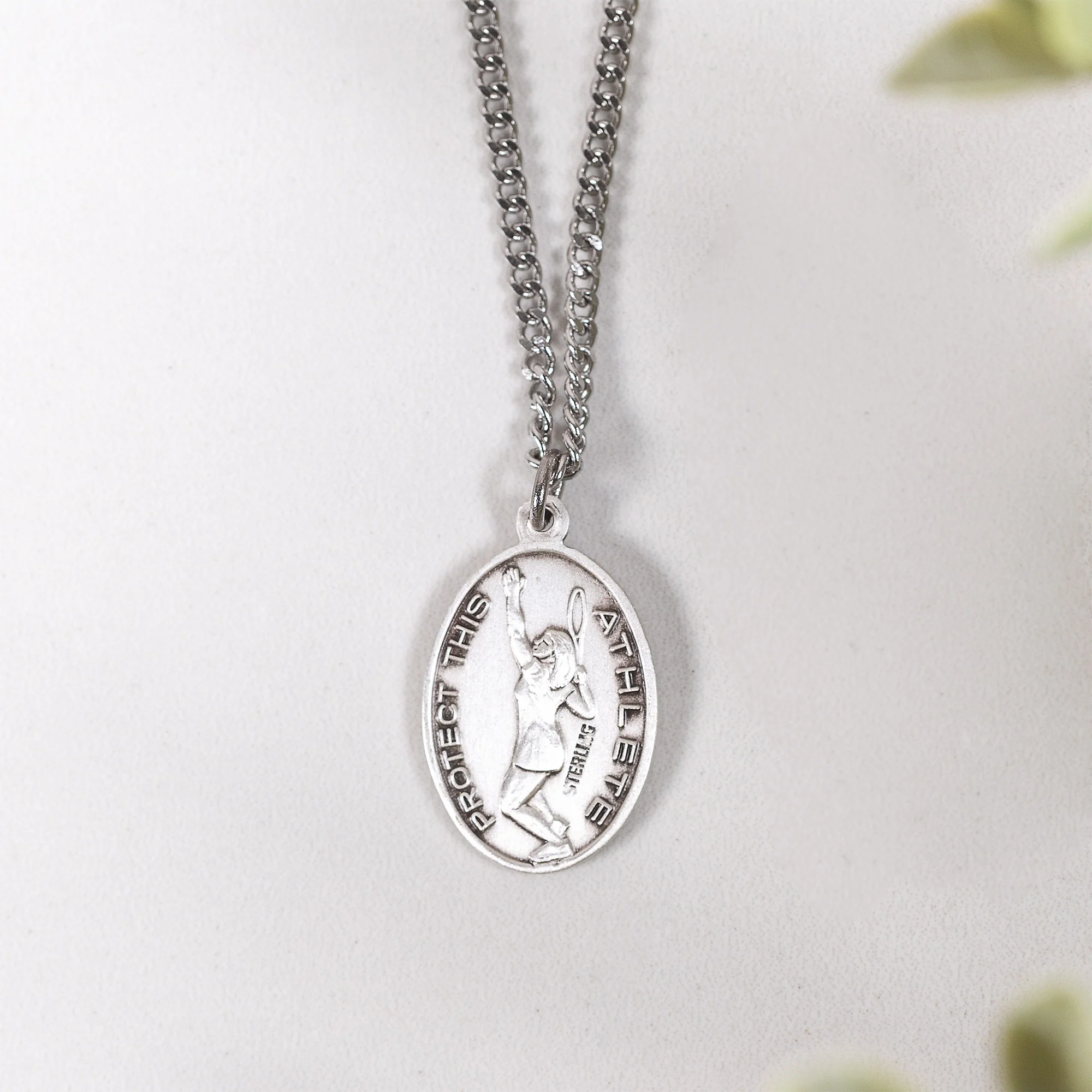 Women & Girls St. Sebastian Patron of Athletes Necklace - Multiple Sports - Image 13
