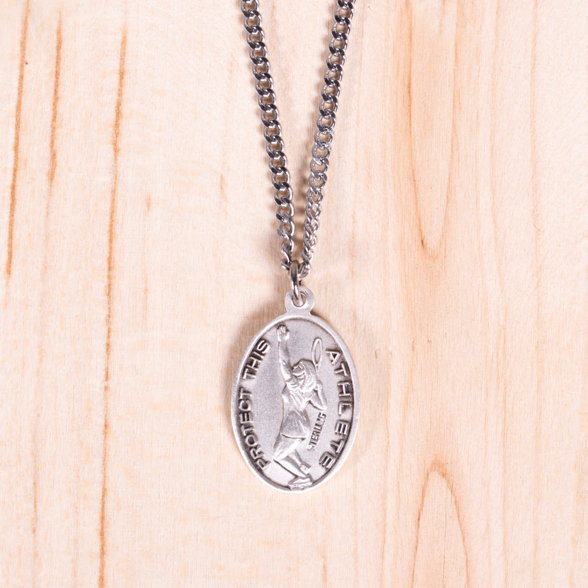 Women & Girls St. Sebastian Patron of Athletes Necklace - Multiple Sports - Image 14