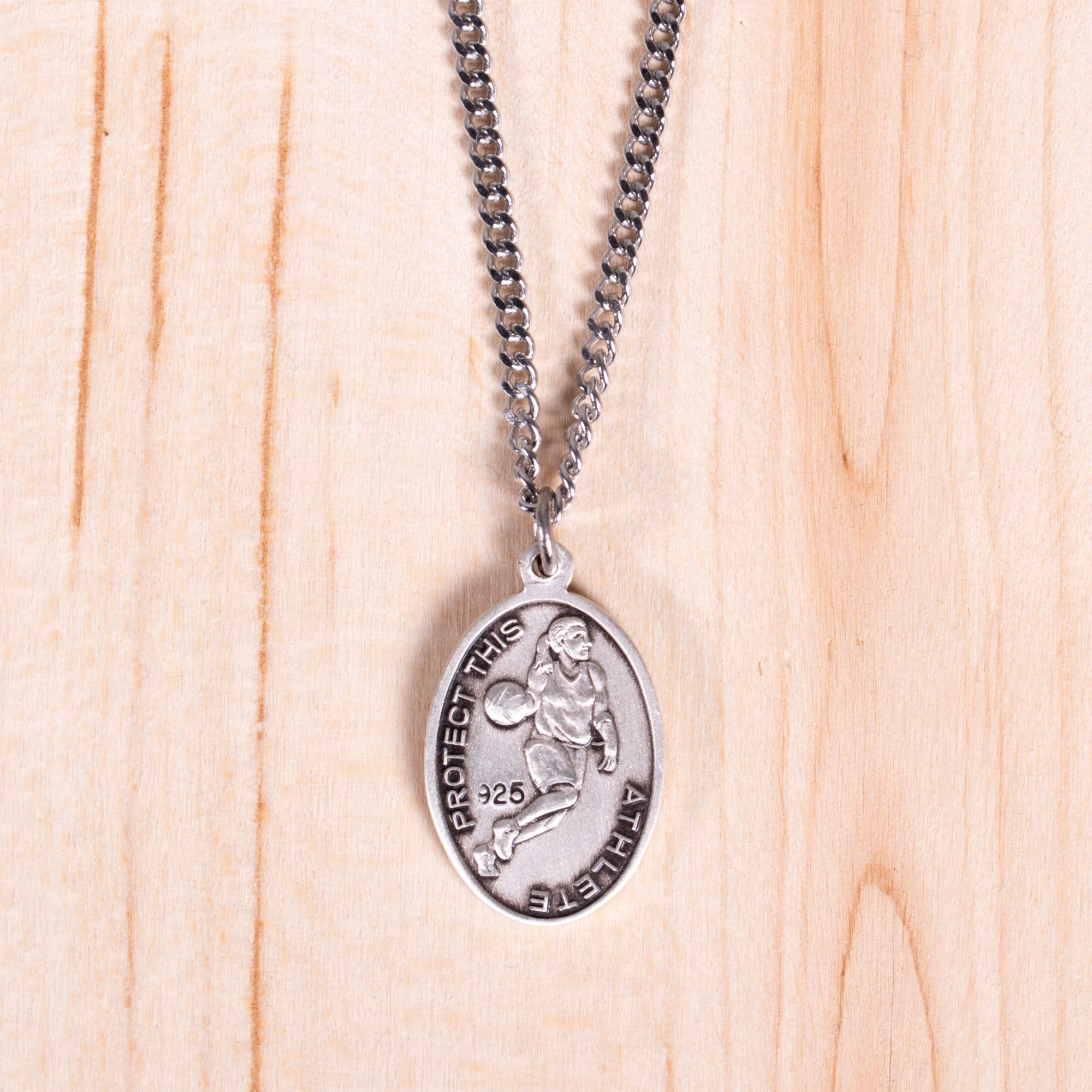 Women & Girls St. Sebastian Patron of Athletes Necklace - Multiple Sports - Image 5