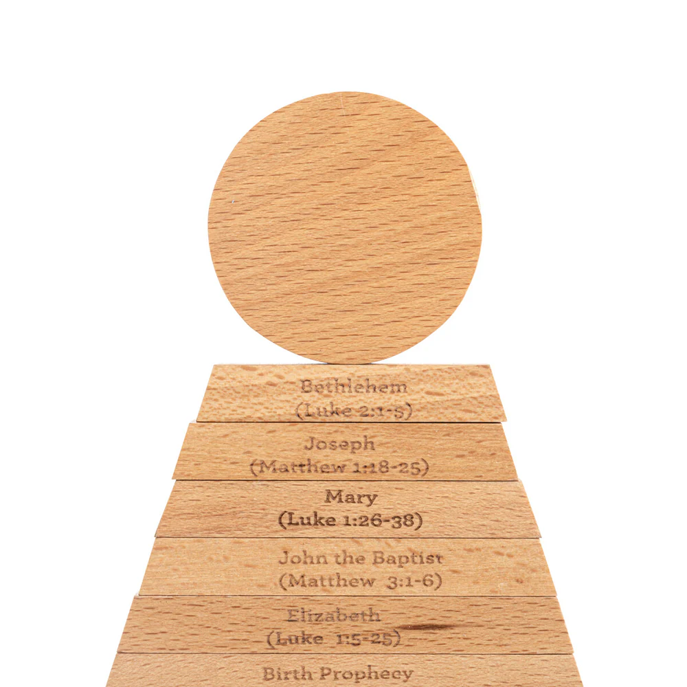 Wooden Jesse Tree Advent Activity - Image 4