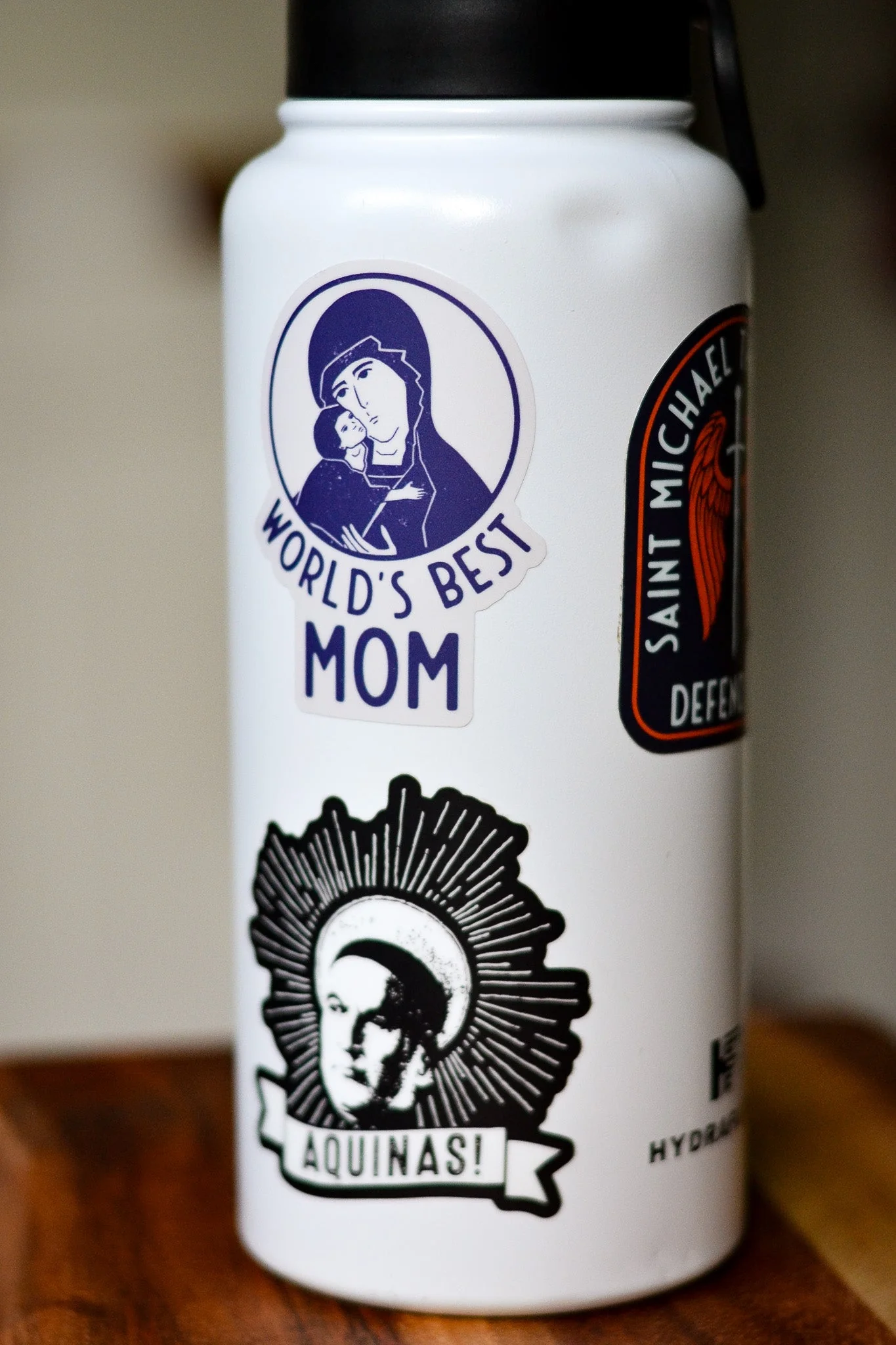 World's Best Mom Blessed Mother Vinyl Sticker - Image 5