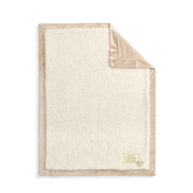 Wrapped in Prayer Velveteen Blanket