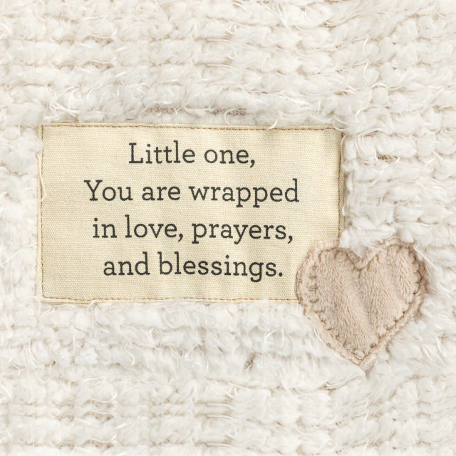 Wrapped in Prayer Velveteen Blanket - Image 3
