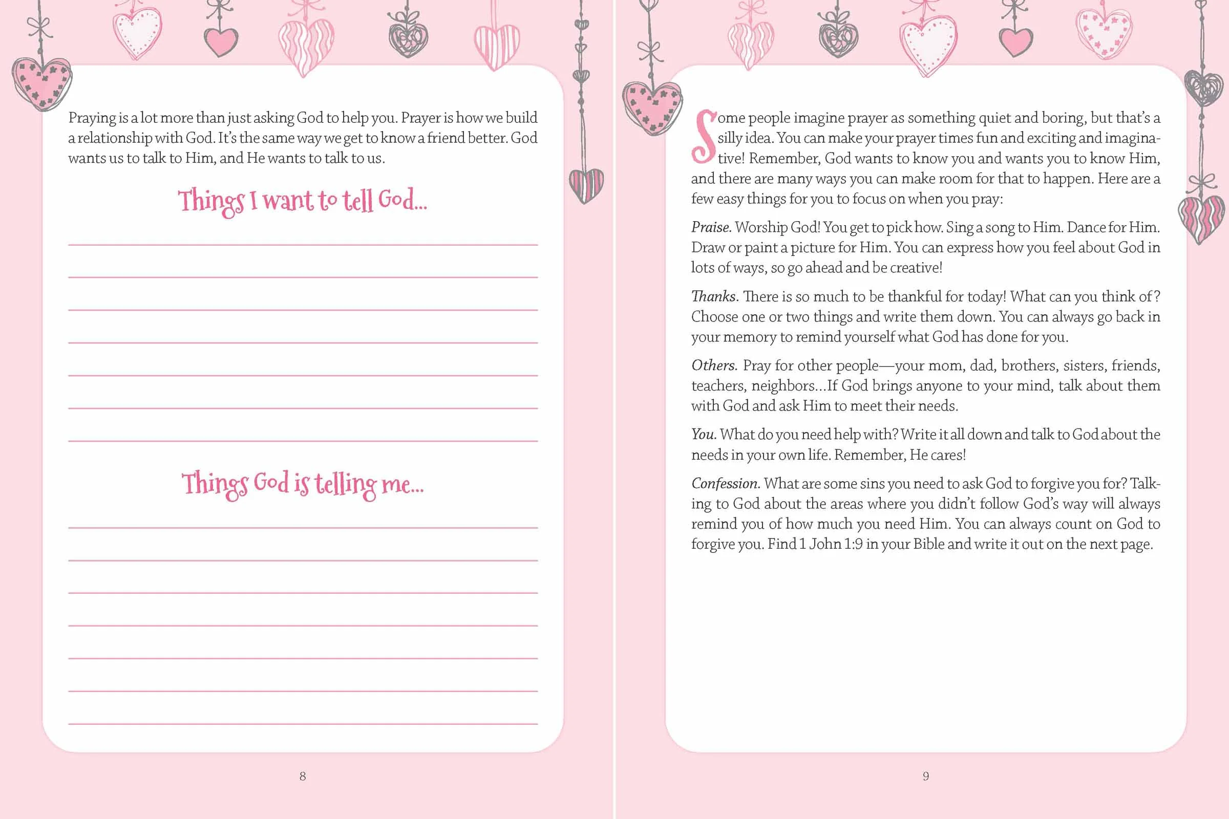 You’re God’s Girl! Prayer Journal - Image 4