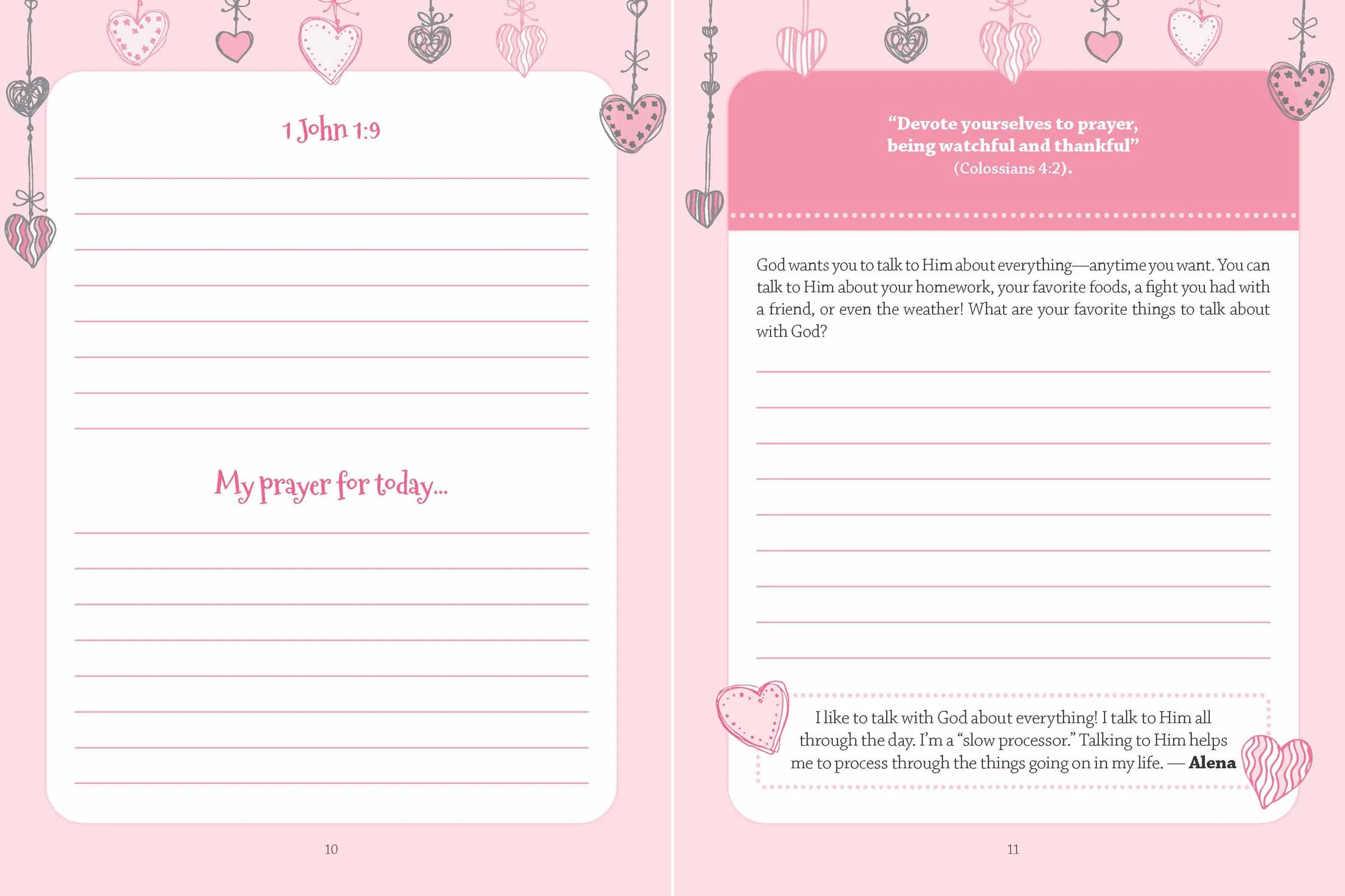 You’re God’s Girl! Prayer Journal - Image 5